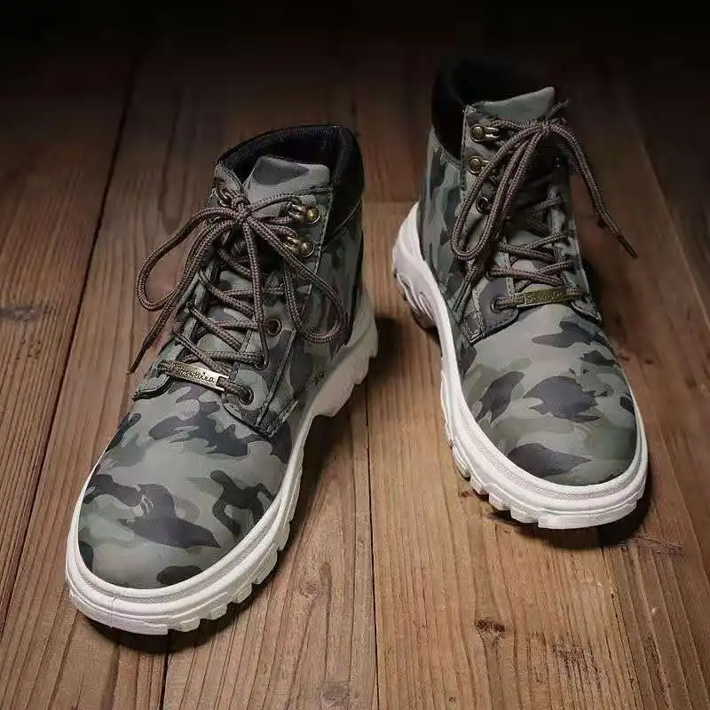 

Ботинки мужские тактические, Военная Обувь для пустыни, рабочие защитные сапоги, армейские