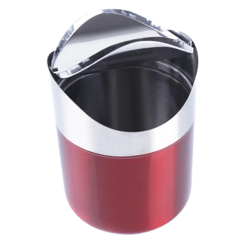  Desktop Trash Bin Home Office Can Mini Car Rubbish Detachable Rolling Cover Dust Garbage | Дом и сад