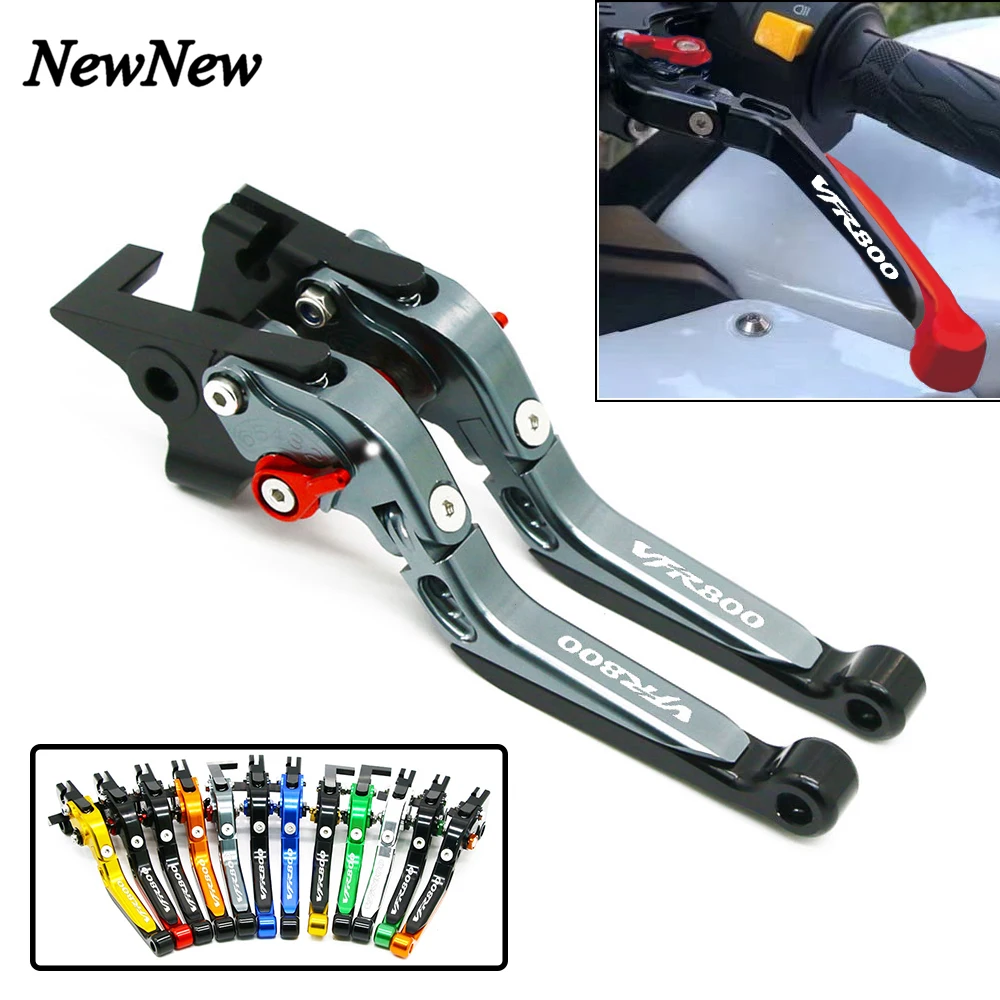 Регулируемые складные сцепные рычаги для мотоцикла выдвижные ручки руля Honda VFR 800
