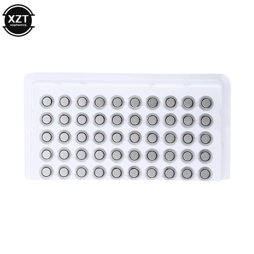 50 шт. кнопочные батарейки 377 SR626SW AG4 SR626 LR66 LR626 1 5 в | Электроника