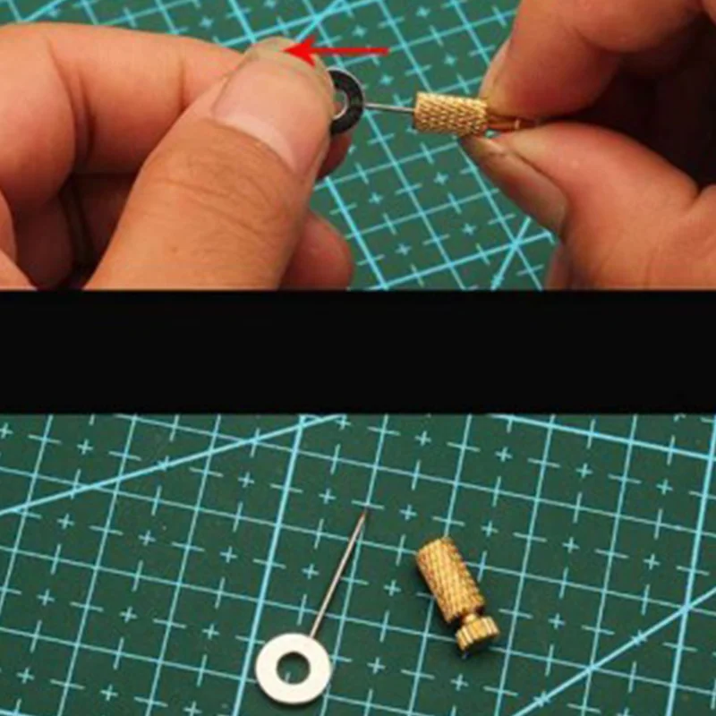 ELEG-6Pcs DIY кожаный ручной пошив расположение инструмент позиционирование иглы
