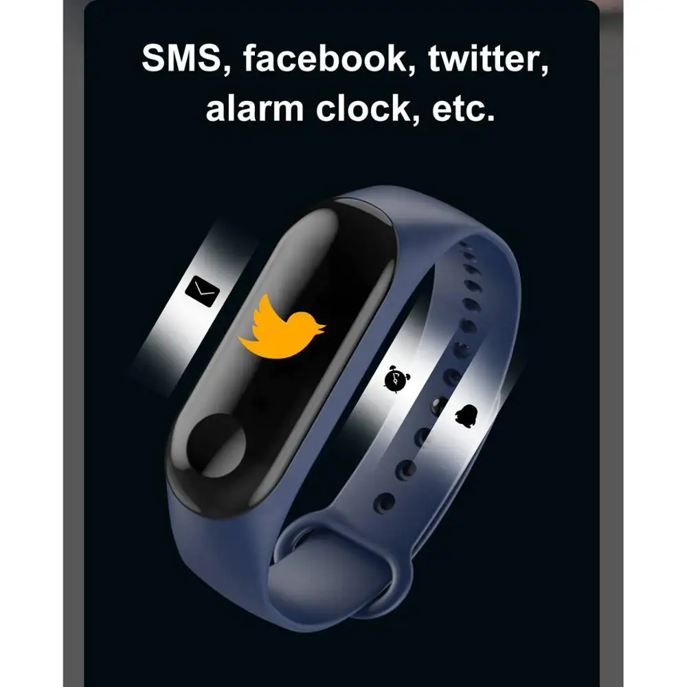 Спортивные фитнес-часы Smartband IP67 Водонепроницаемый умный Браслет кровяное давление монитор сердечного ритма Смарт-браслет для мужчин