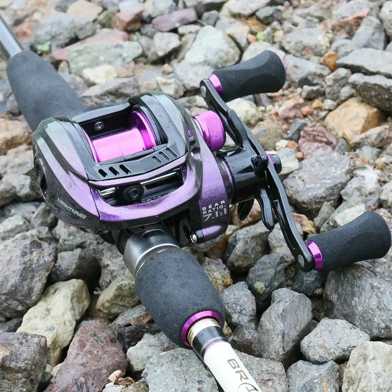 

Water drop wheel SV2000 miniature object 8KG braking force speed ratio 7.1:1 with stable structure fishing reel YL-0021