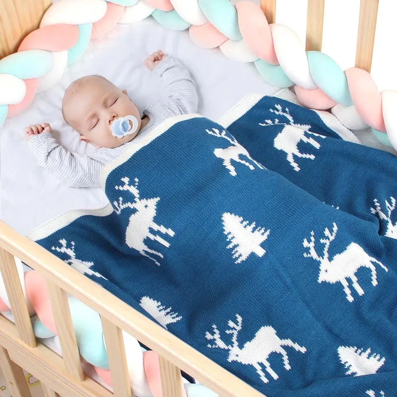 

Cuddly Elk Baby Blankets Newborn swadding Sleeping Bag For Girl Spring Autumn And Winter Baby Crib Summer Air Conditioner Quilt