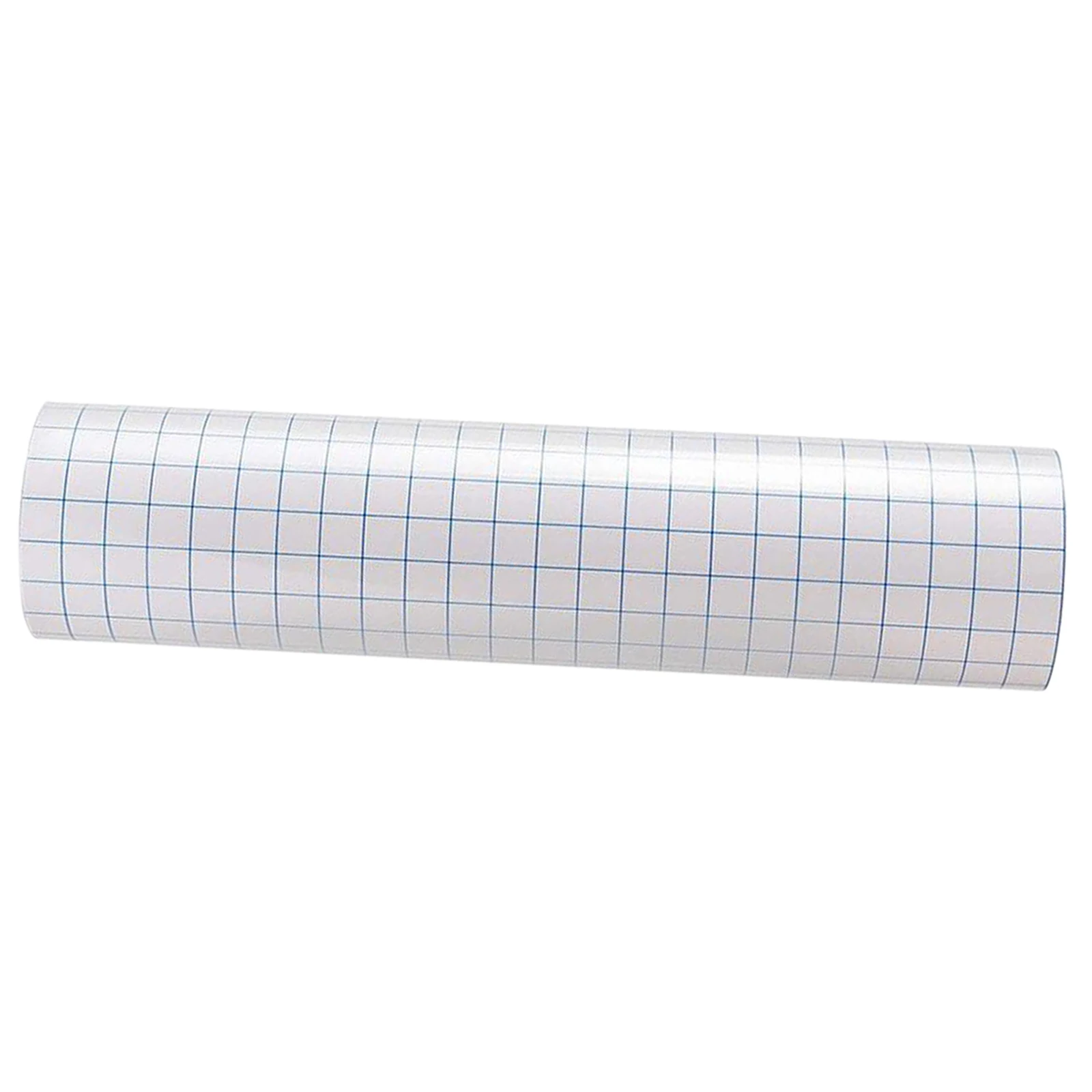 

Clear Vinyl Transfer Tape Roll - 12" x 3.28FT w/Alignment Grid Application Tape