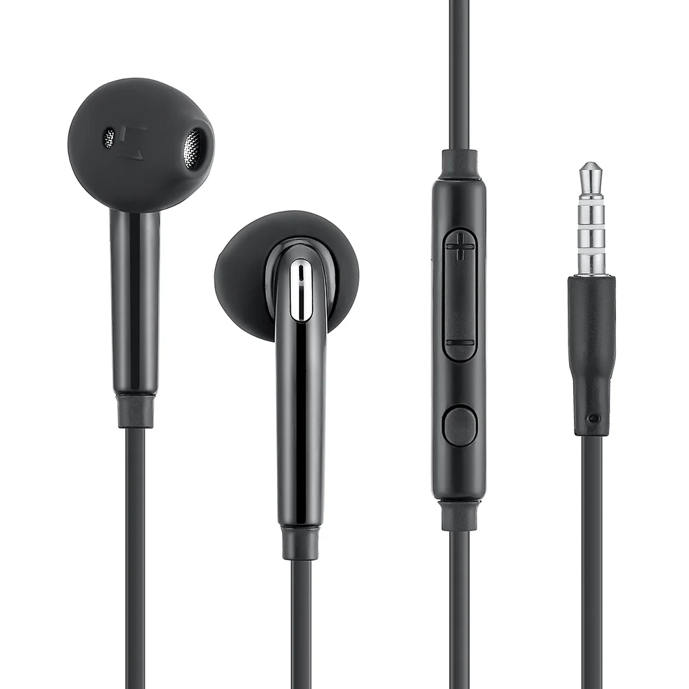 

3.5mm Wired Headphones Portable Stereo Music Earphone Wired In-Ear Headset no bluetooth with Microphone for Xiaomi iPhone Hot