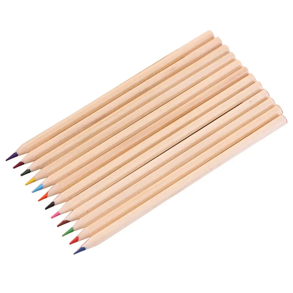 

12 Colors Student Artist Painting Drawing Pencils Pen School Office Stationery