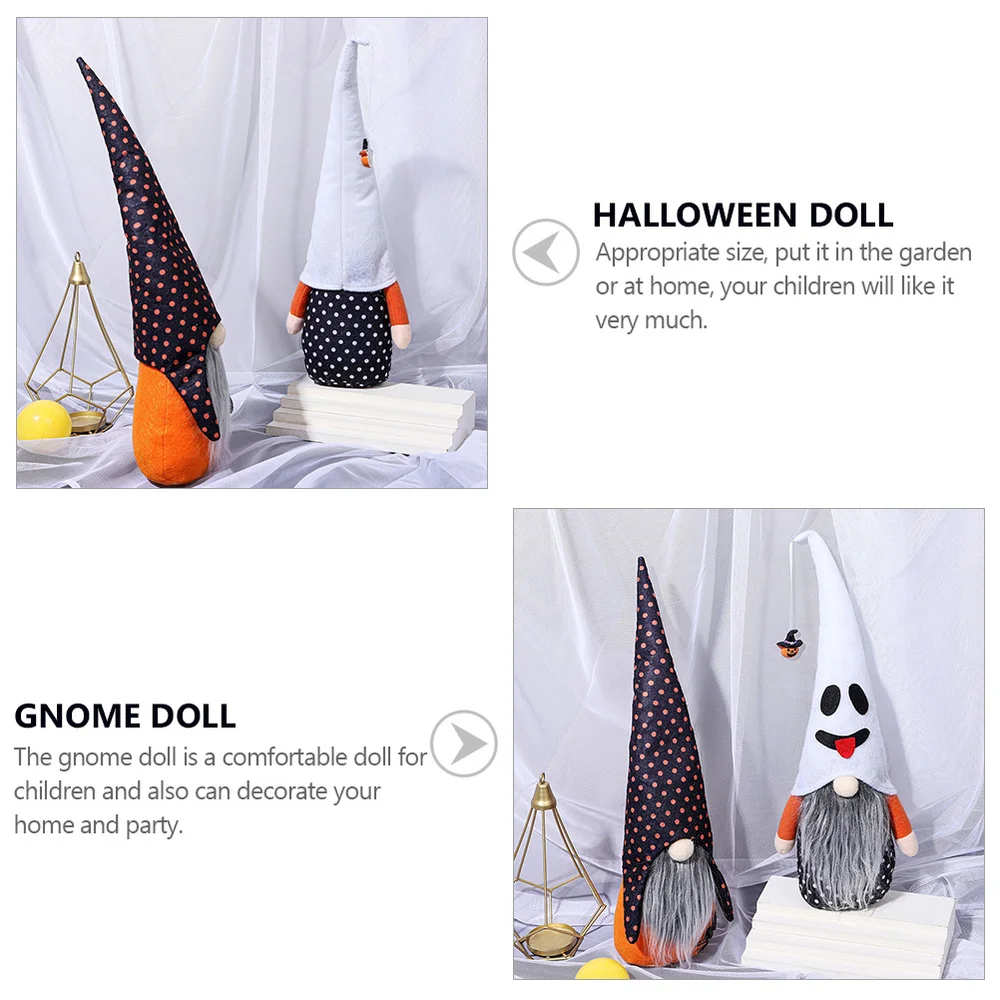 

2Pcs Doll Adornments Decorative Dolll Gnome Doll Ornament for Festival