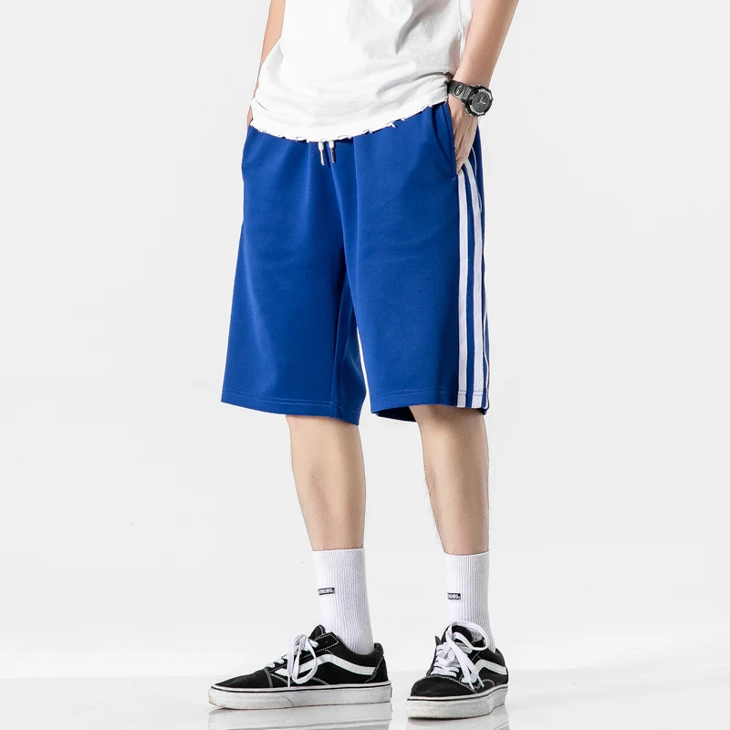 

Male Shorts 2021 Summer New Men's Five-point Pants Korean Casual Shorts Men's Cotton Shorts Solid Color Pants
