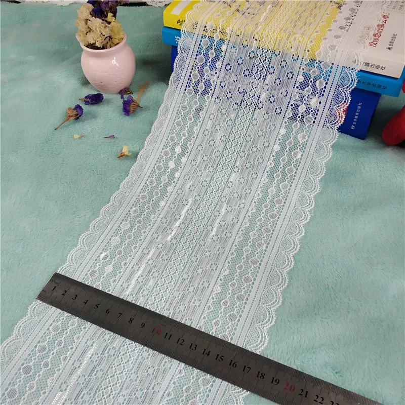 TD2215 17 5 см фиолетовый со шнуровкой из кружева аксессуары Diy ручной работы с