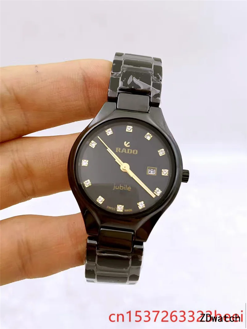 

RADO watch men's skeleton automatic mechanical AAA watch gold skeleton retro men's women watch quartz watch