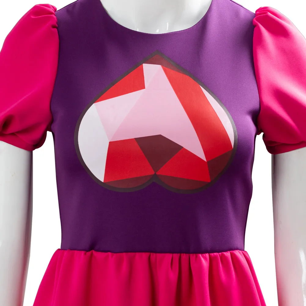 Новый фильм Вселенная Стивена Косплэй шпинель Gem платье костюм для косплея Для