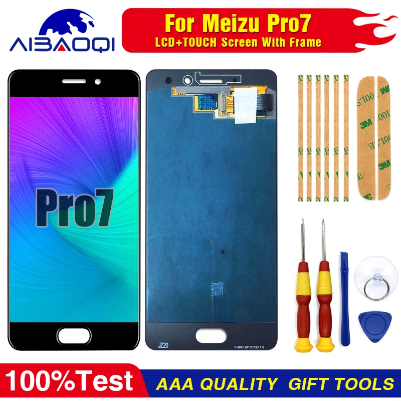 AiBaoQi 5.2inch For Meizu Pro 7 LCD Screen M792M M792H Display TouchScreen Digitizer Assembly Replacement Disassemble Tool | Мобильные