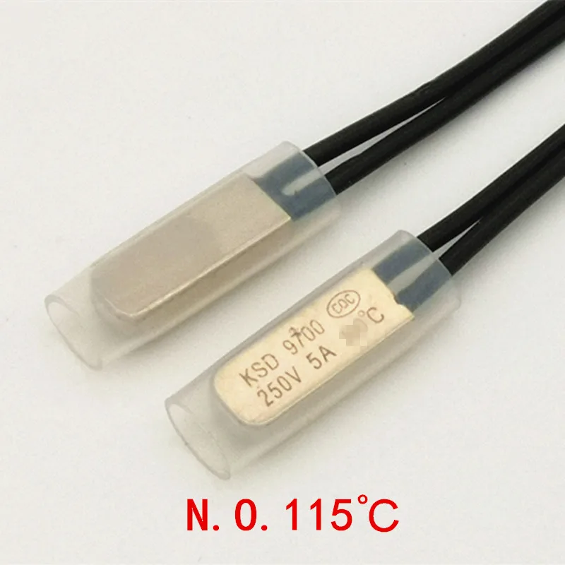 20 шт./лот) 115C KSD9700 Ncrmally открытый термостат переключатель температуры no115градусов