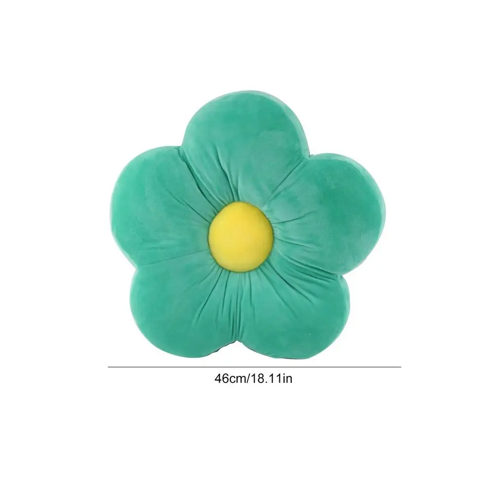 

Fresh Colorful Sunflower Plush Pillow Toy Sun Flower Shape Cushion Buttocks Sofa Pillow Comfortable Auxiliary Body Pillow