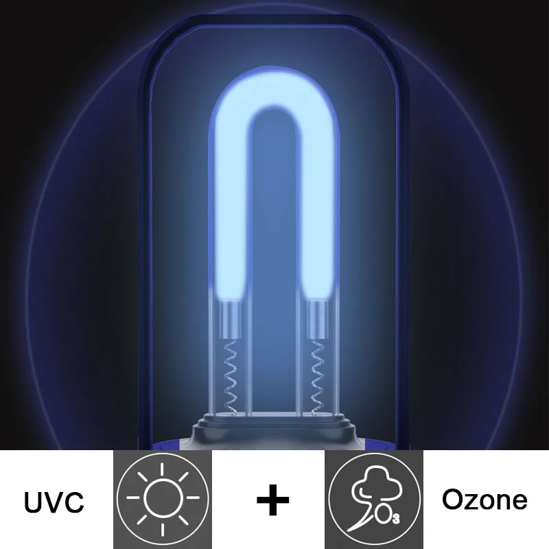 Мини-лампа UVC аккумуляторная с зарядкой от USB 700 мАч | Бытовая техника