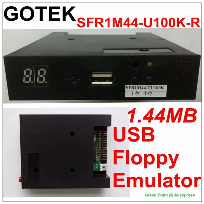 Оригинальный ГОТЭК SFR1M44 U100K R 3 5 &quot1 44 МБ USB дисковод гибких дисков Эмулятор