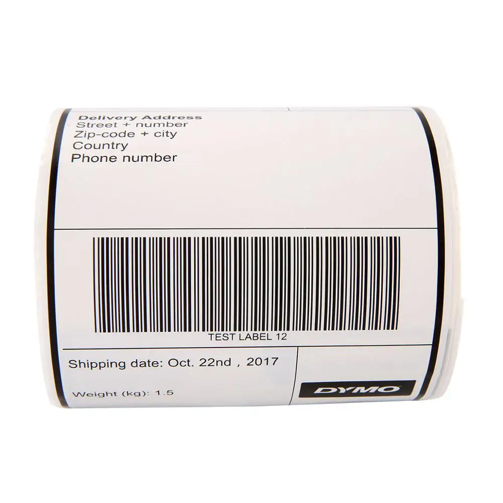 2 rolls compatible with Dymo 4xL labels 1744907-4x6 inches per roll LabelWriter 220 thermal printer for shipping | Канцтовары для