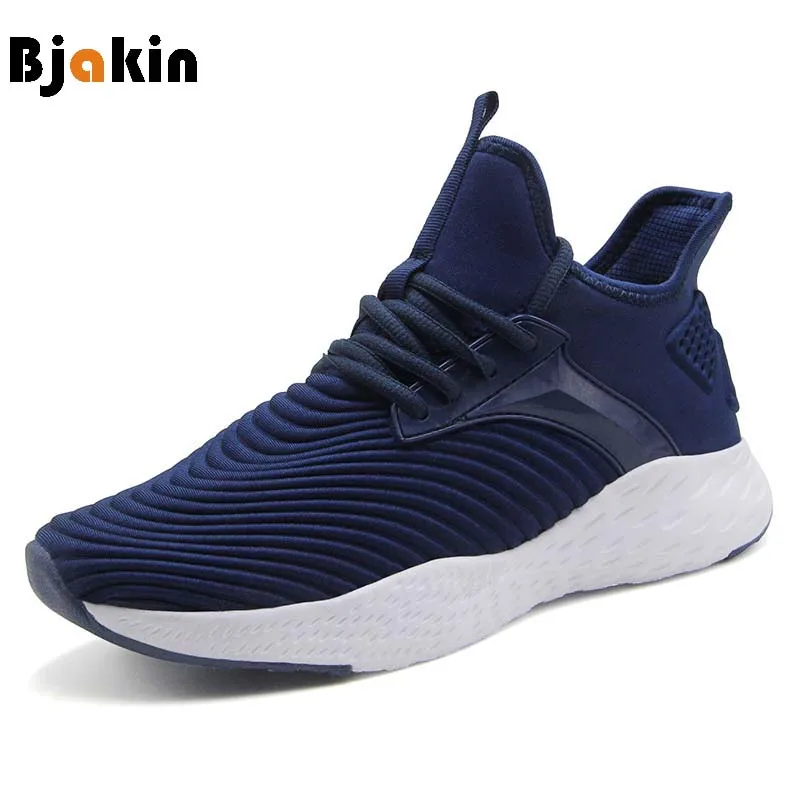 Мужские кроссовки Bjakin легкие удобные Нескользящие дышащие спортивные большого