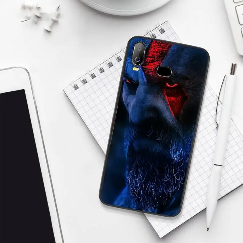 Чехол для телефона CUTEWANAN с видеоиграми Бог войны черный мягкий чехол из ТПУ Samsung A10