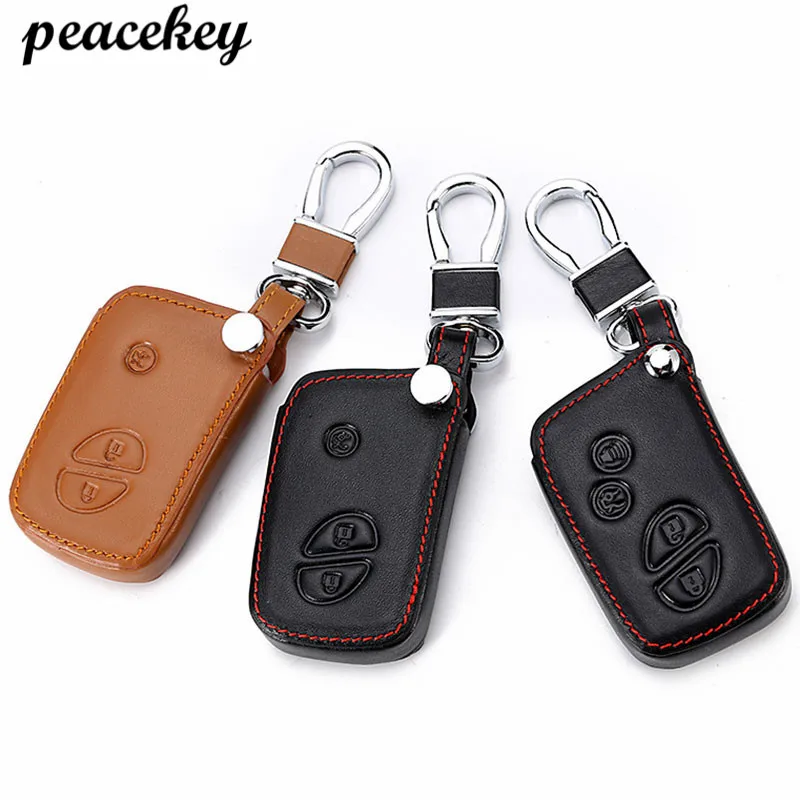 Чехол для автомобильных ключей из кожи Lexus smart key ES 300h 250 350 IS GS CT200h RX CT200 ES240 GX400 LX570