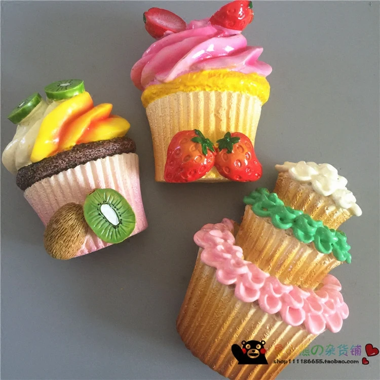 Домашний декор фигурки миниатюрные ремесла имитация мороженого холодильника