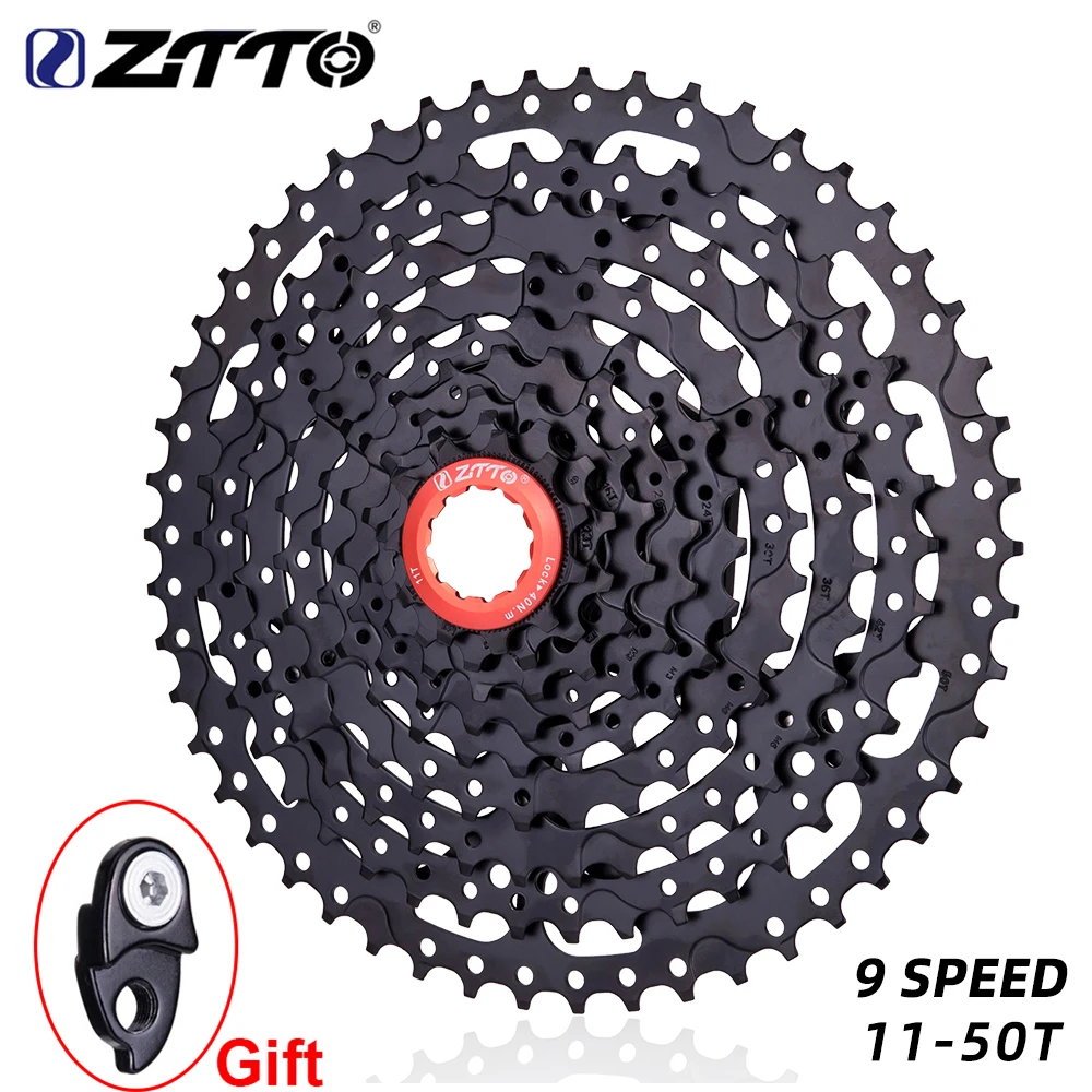 ZTTO MTB 9 скоростной 11 50T горный велосипед кассеты широкое соотношение звездочки S