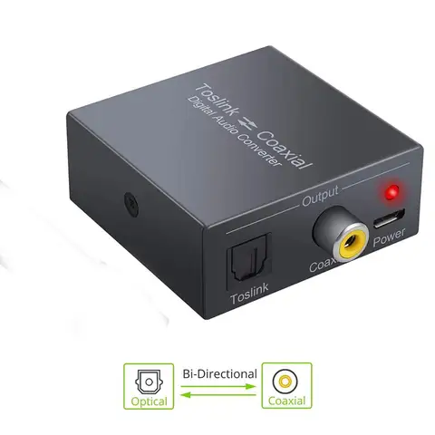 Аудио конвертер Toslink SPDIF