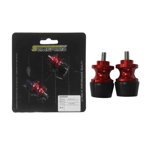 6MM Red SEMSPEED CNC алюминиевые аксессуары для мотоциклов маятник Катушки слайдер для MSX 125 MSX125 CB1000R CBR650R CB650R CB650F CBR650F - Цвет: 6MM Red
