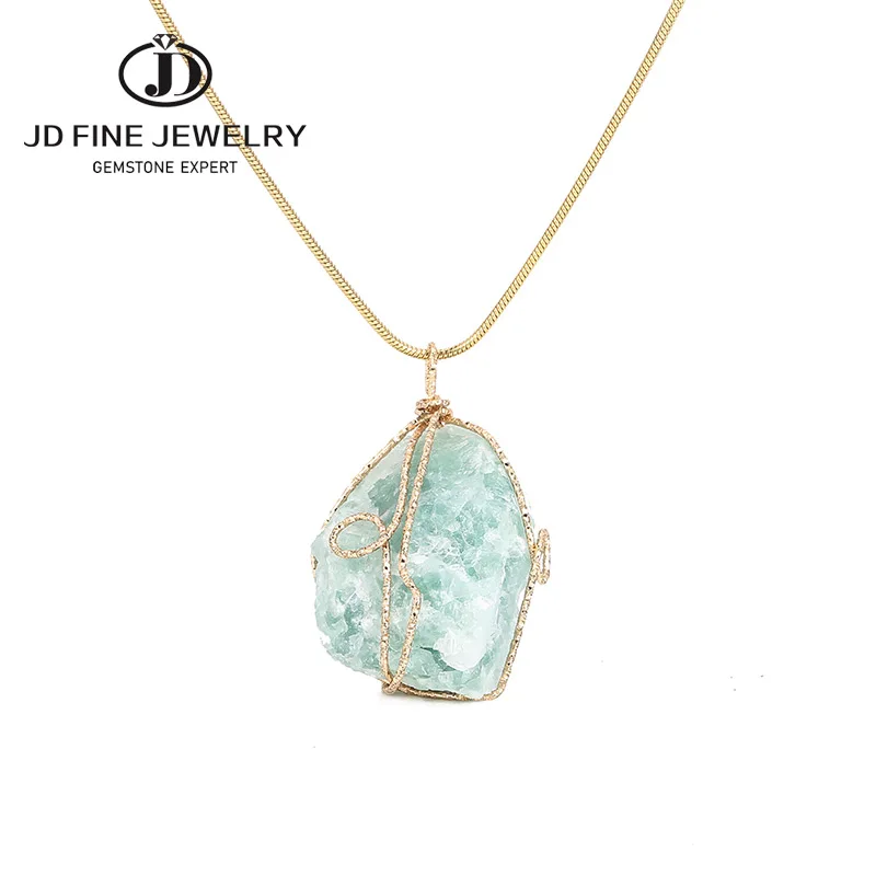 Новинка Классическая Подвеска из натурального камня ручной работы JD подвеска