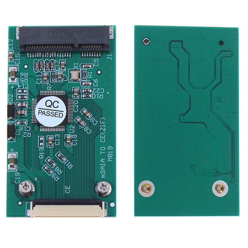 1 шт. мини PCI E mSATA SSD адаптер для 40pin ZIF карты поддержка IPOD PAD или ноутбука 3 V Mini e