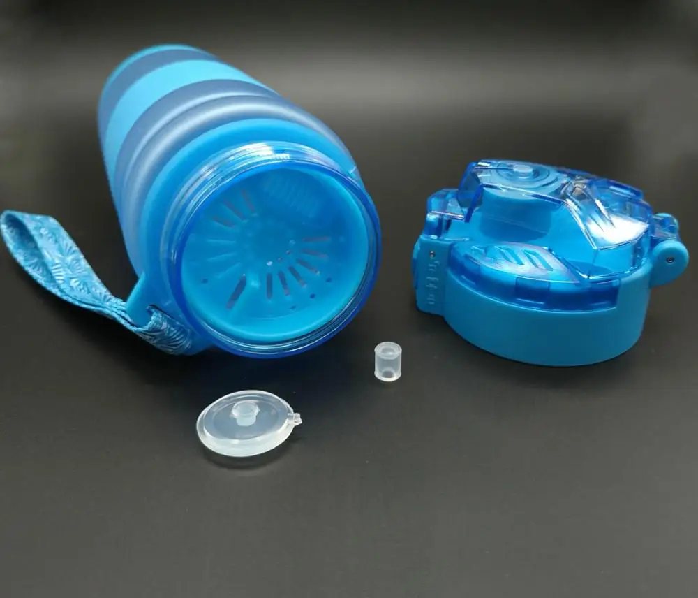 Бутылка шейкер ZORRI для воды протеиновый портативная Спортивная бутылка без БФА