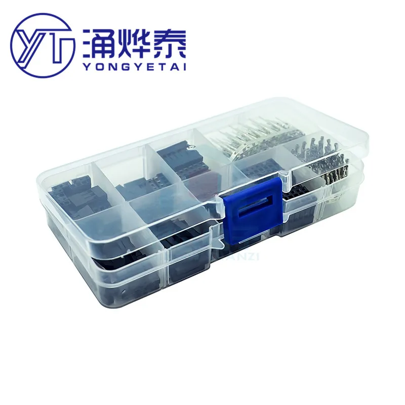 

YYT 310pcs 2.54mm DuPont jumper head connector shell with terminal kit