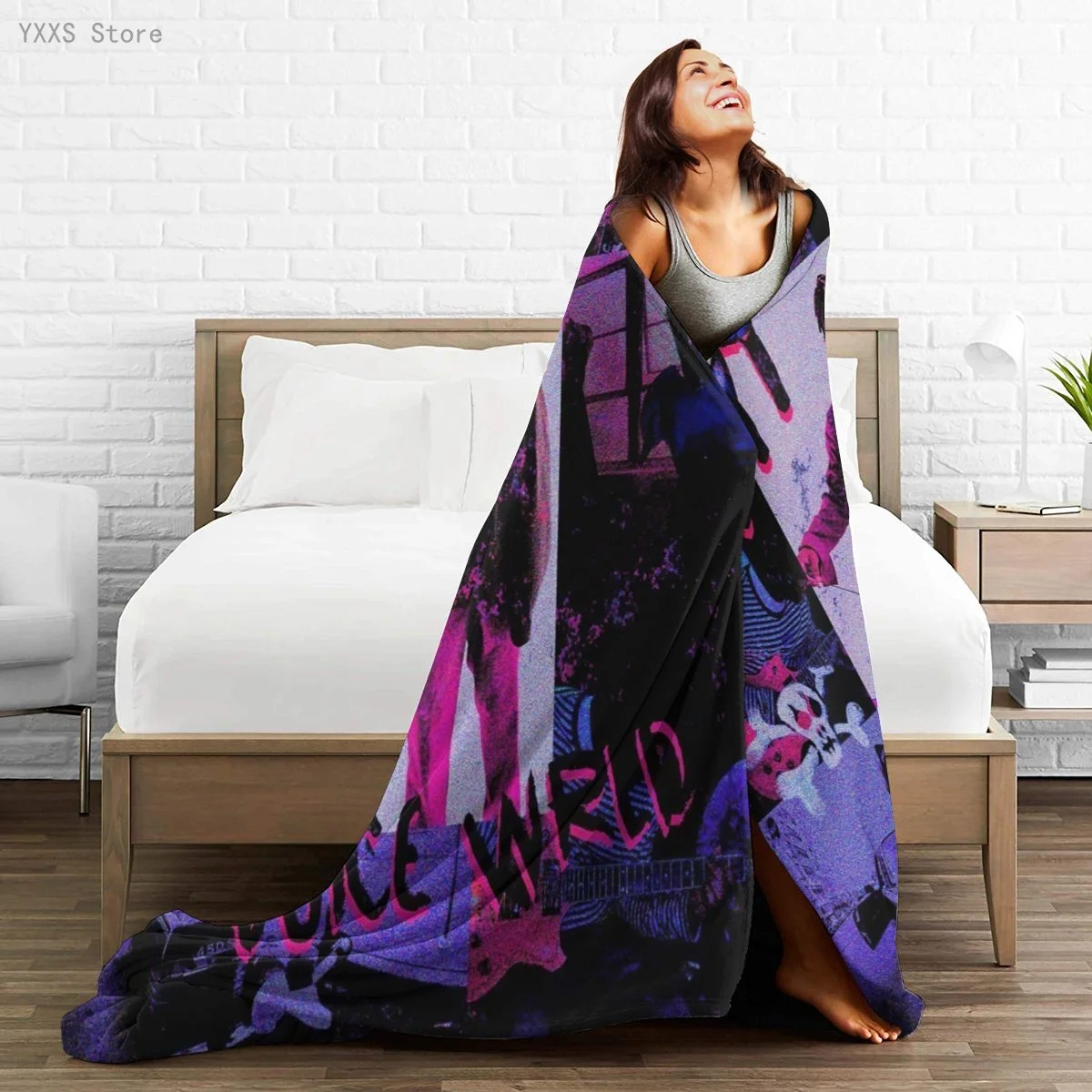 

Anime 3D printed Ultra-Soft Micro Fleece Blanket flannel throw Sherpa bedspread bedding sofa picnic fur soft blanket 300337726