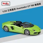 Флуоресцентная зеленая имитация автомобиля Maisto 1:24 Lamborghini городador LP700 Коллекция игрушечных моделей автомобилей из сплава B629