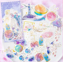 Kawaii Princeling маленький Diy дорожный бумажный дневник моя мелодия японские милые наклейки Скрапбукинг хлопья канцелярские товары - Цвет: B