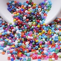 bracelet necklace bead craft kit set round glass seed beads for diy art jewelry accessories craft making kit