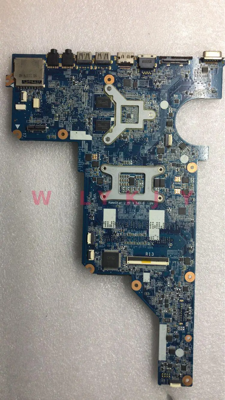KTUXB 650199 001 DA0R13MB6E1 относится к материнской плате ноутбука HP Pavilion G4 G6 G7 HD6470 1 ГБ DDR3 100%