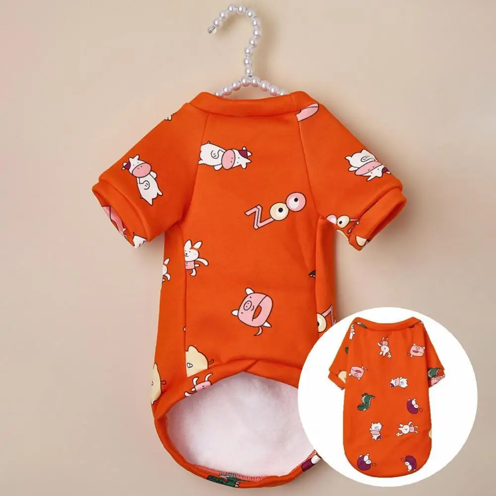 

Decorative High-quality Round Neck Two-legged Warm Soft Puppy Costume Cute Puppy Hoodie Multi-purpose Pet Accessories