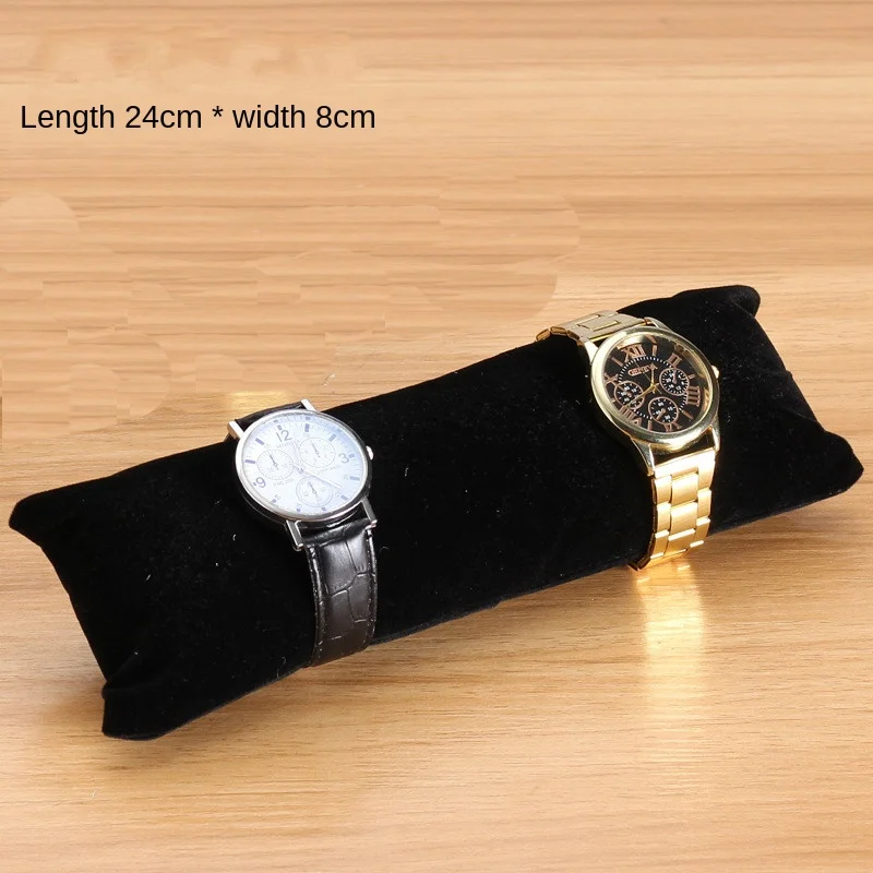 Вельветовая Подставка для украшений тканевый органайзер часов браслетов