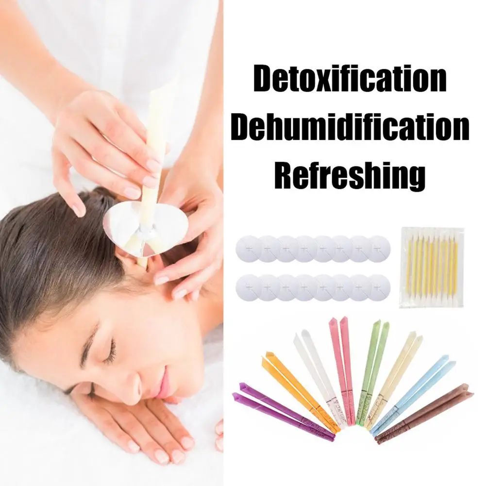 

Health Care Ear Candle Ear Treatment Ear Wax Removal Cleaning Ear Cones Treatment Flavoured Candles