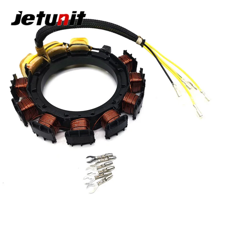 JETUNIT подвесной мотор Статор для ртути 25-30-40HP 16AMP 2/3 цилиндр 398-852386A 4398-852386 T 4398-852386T6 174-2386