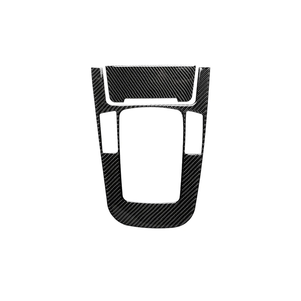 

Car Interior modification decoration accessories Carbon fiber Central control gear panel frame Type E For Audi A4L A5 Q5