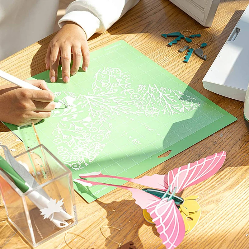 1 шт. сменный коврик для резки Силуэт КАМЕЯ клейкие Нескользящие захватываемые