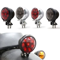 motorcycle led stop tail light motorbike brake rear lamp taillight for chopper retro modification motorcycle accessories