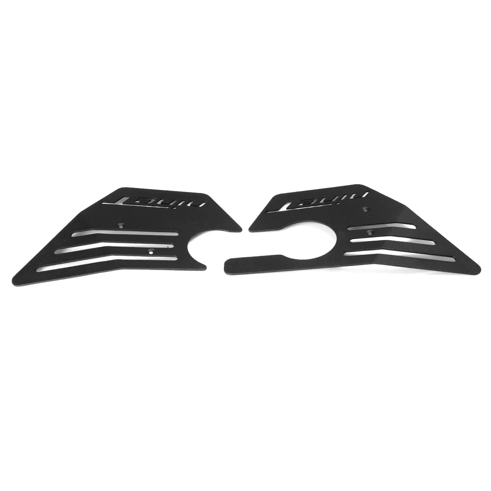 1 пара алюминиевая крышка воздушного ящика для мотоциклов боковая защита с