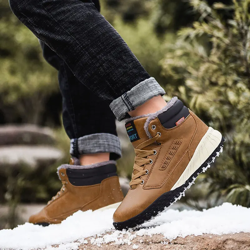 

Mens Cowboy Boots Mens Shoes Casual Men Sneakers Men's Winter Boots Ankle For Snow Chelsea Sneaker Work MEN ANKLE BOOTS