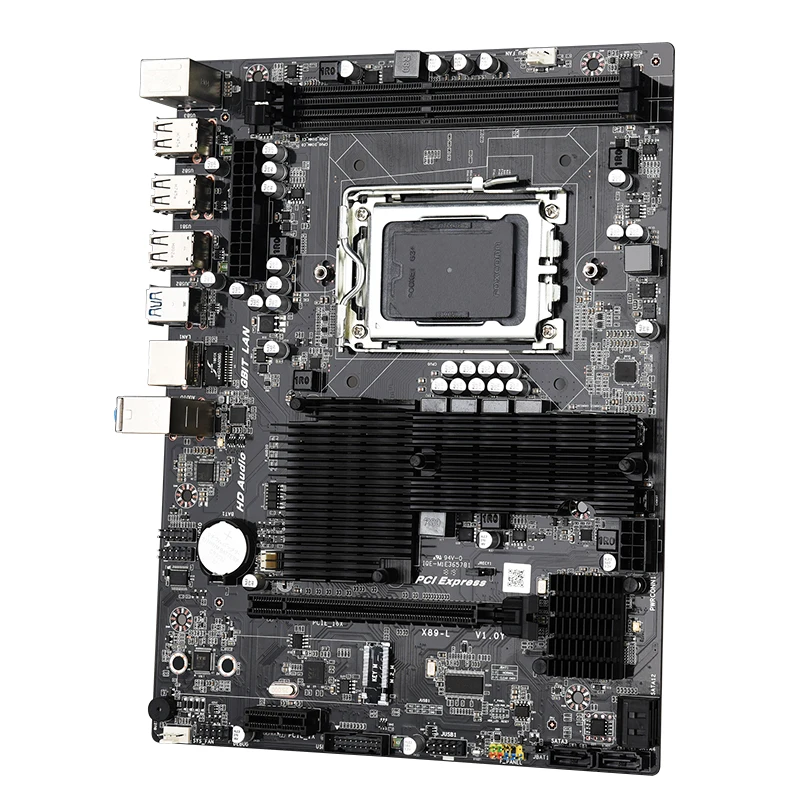 JINGSHA X89L AMD G34 Чипсет материнская плата DDR3 двухканальный с Opteron 6276 16 ядерный