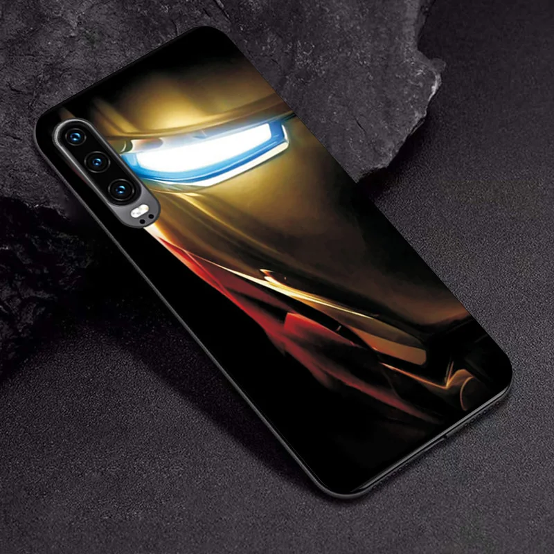 TPUBLK631 Чехол captain america для huawei P30 Lite P10 Lite, черный ТПУ для huawei P30 P20 Pro P8 P9 Lite, чехол для huawei P30 Pro, чехол - Цвет: TPUBLK631