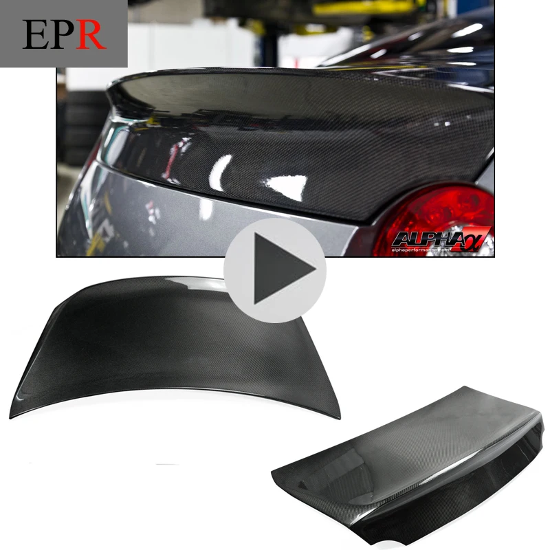 Автомобильный Стайлинг для Nissan R35 GTR углеродное волокно стильный задний багажник
